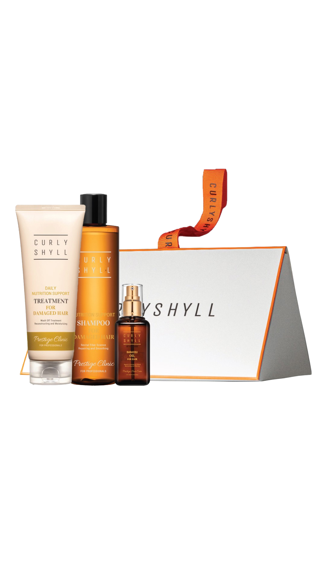 Живильний набір для нормального та сухого волосся Curly Shyll Deluxe Kit 3